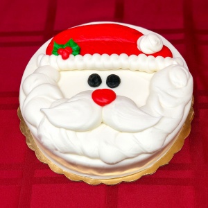Christmas Treat Cake- Santa